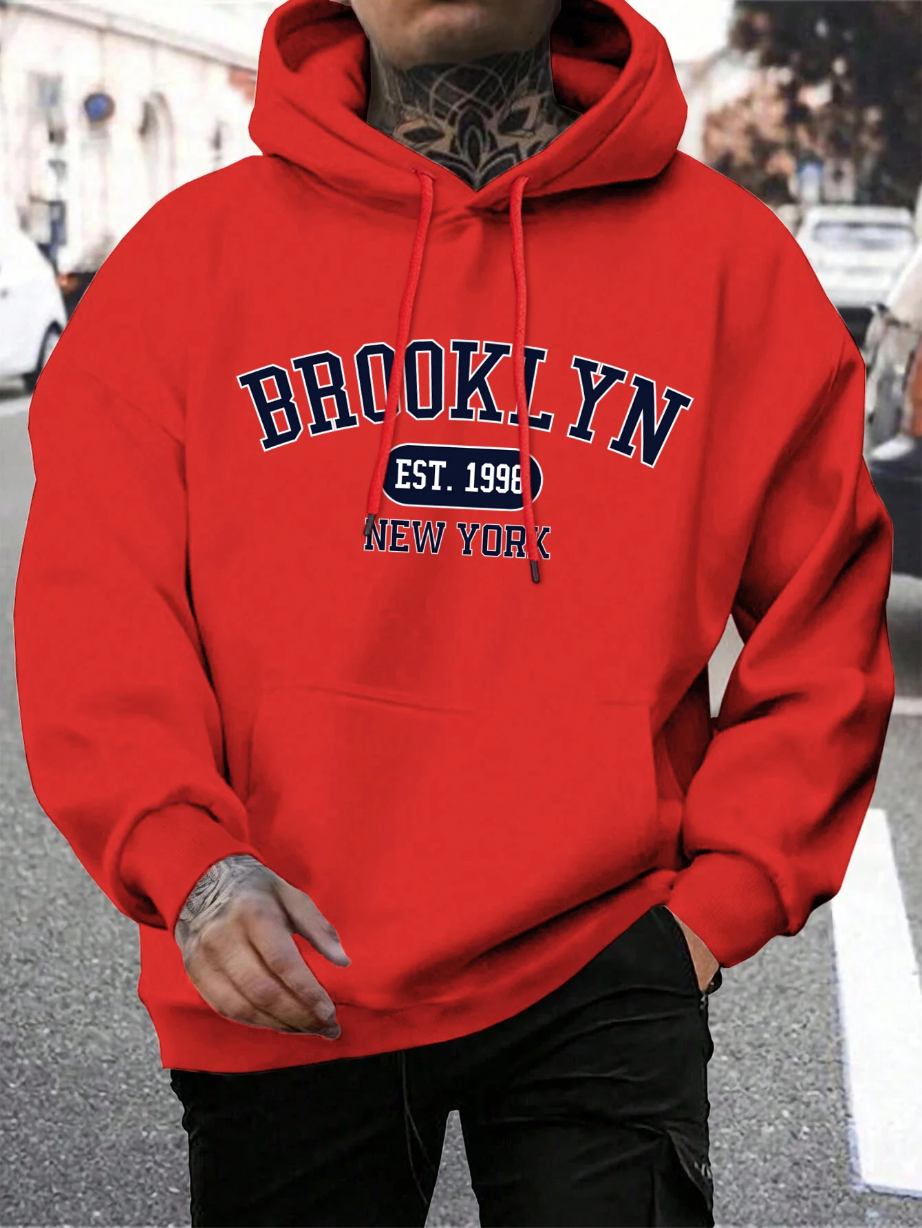 Street Fashion In New York - Men's Brooklyn Est 1998 New York
