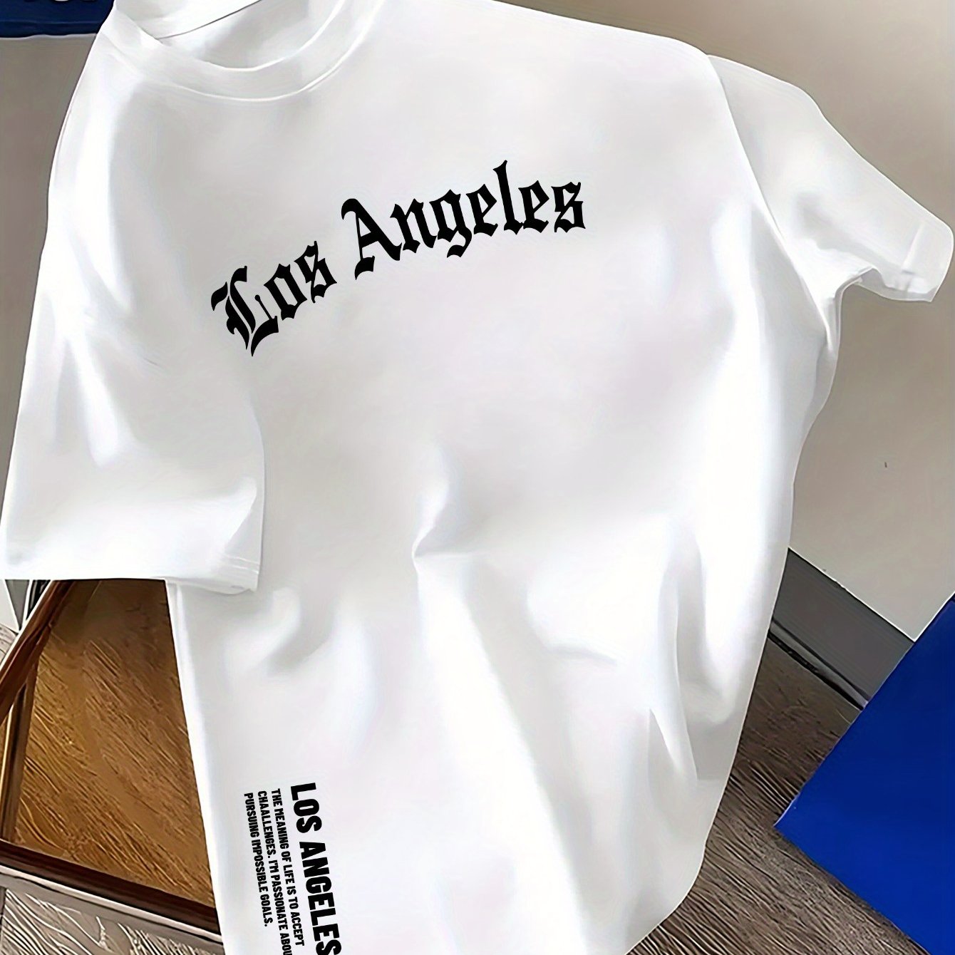 Street Fashion Los Angeles - 2026 Men's Summer 100% Cotton Los