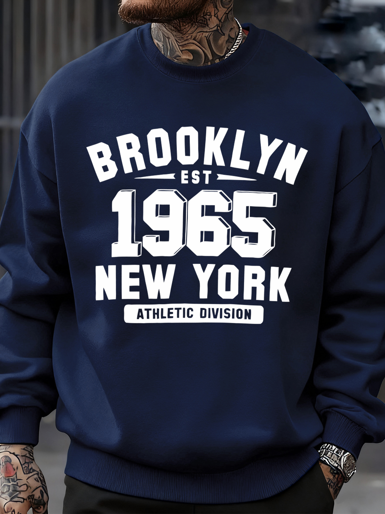 Street Fashion In New York - Brooklyn 1965 New York Printed Mens
