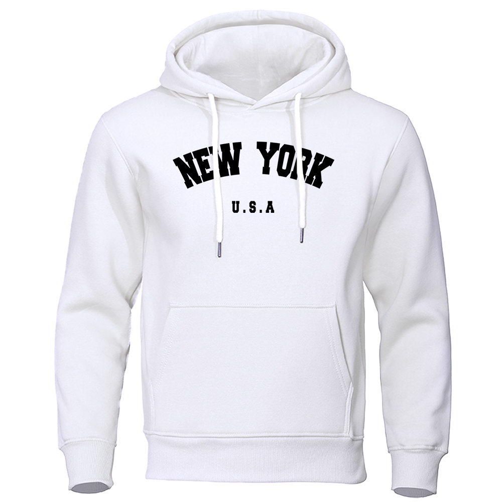 Street Fashion In New York - NEW YORK Letter U.S.A City Print