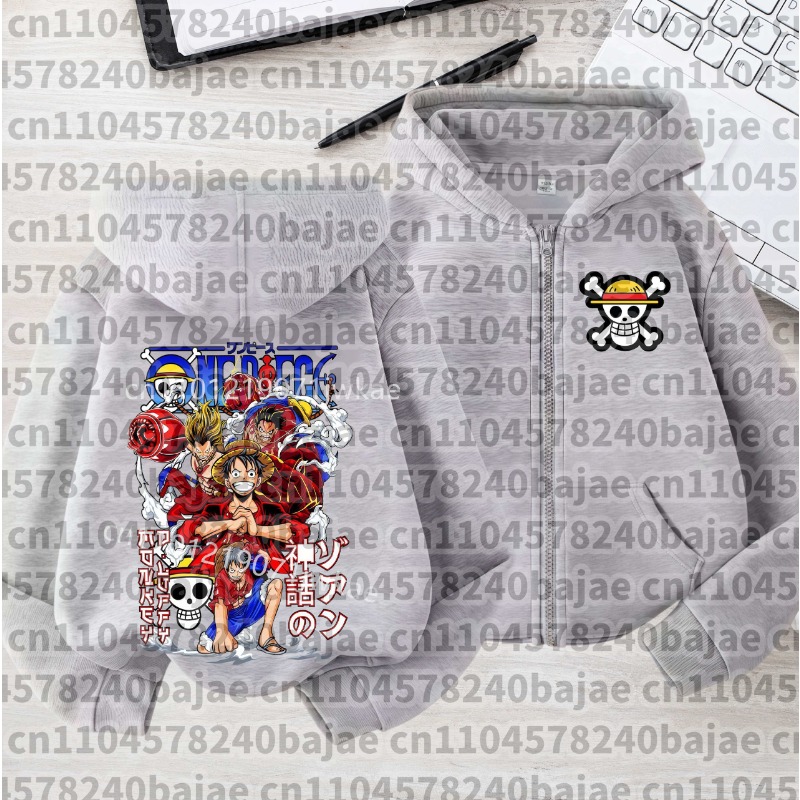 Unisex One Piece Luffy Hoodie  - Graphic Hoodie Streetwear ulasan dan harga