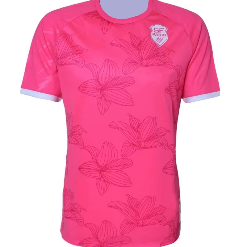 New Men Rugby Sports Jersey T- - Street Fashion In Paris ulasan dan harga