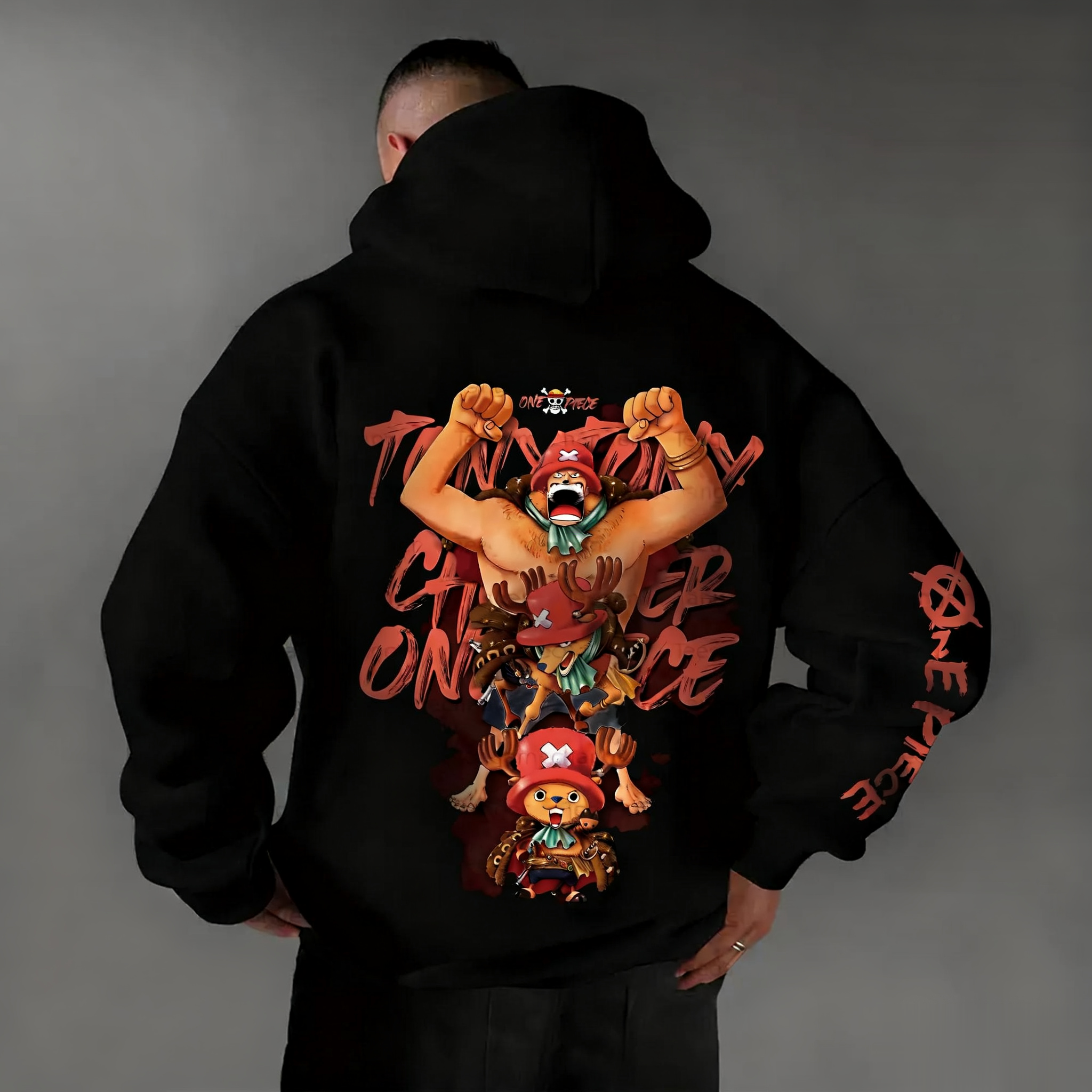 One Piece Chopper Graphic Pull - Graphic Hoodie Streetwear ulasan dan harga