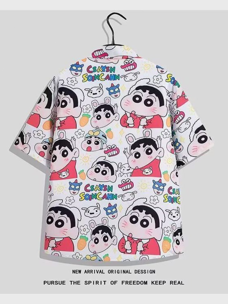Super Cute Crayon Shin Chan Ca - Street Fashion Couple ulasan dan harga