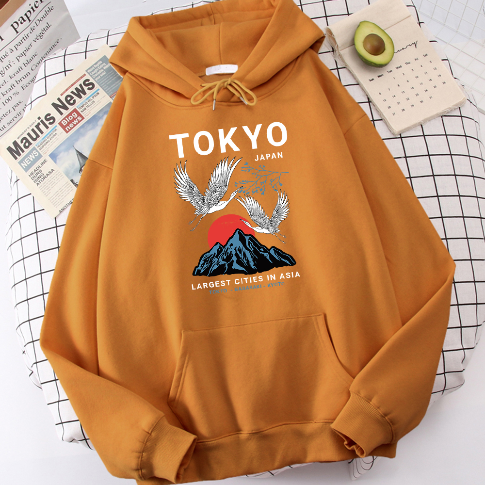Tokyo Nagasaki Kyoto Crane Mou - Street Fashion Kyoto ulasan dan harga
