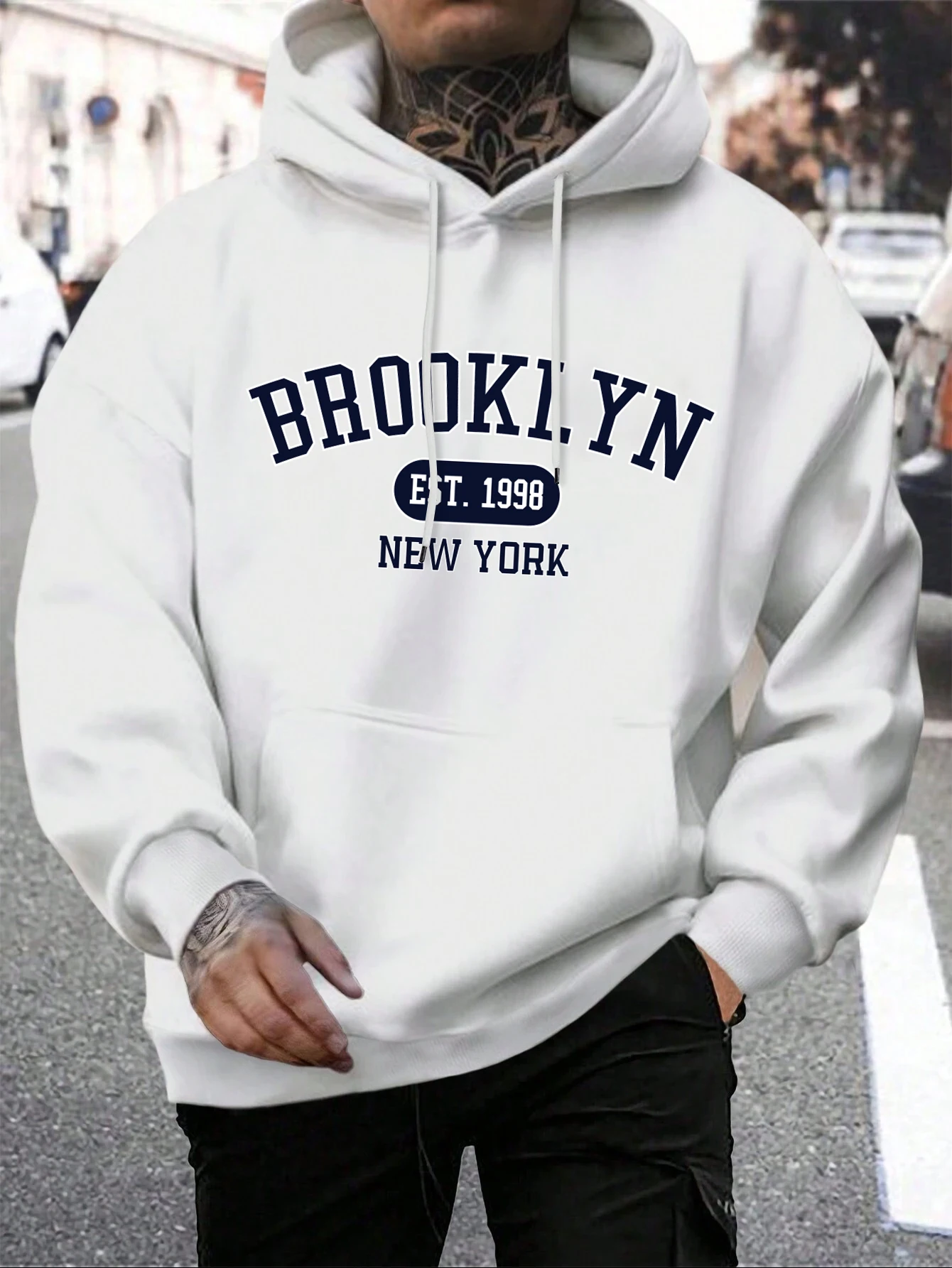 Men's Brooklyn Est 1998 New Yo - Street Fashion In New York ulasan dan harga