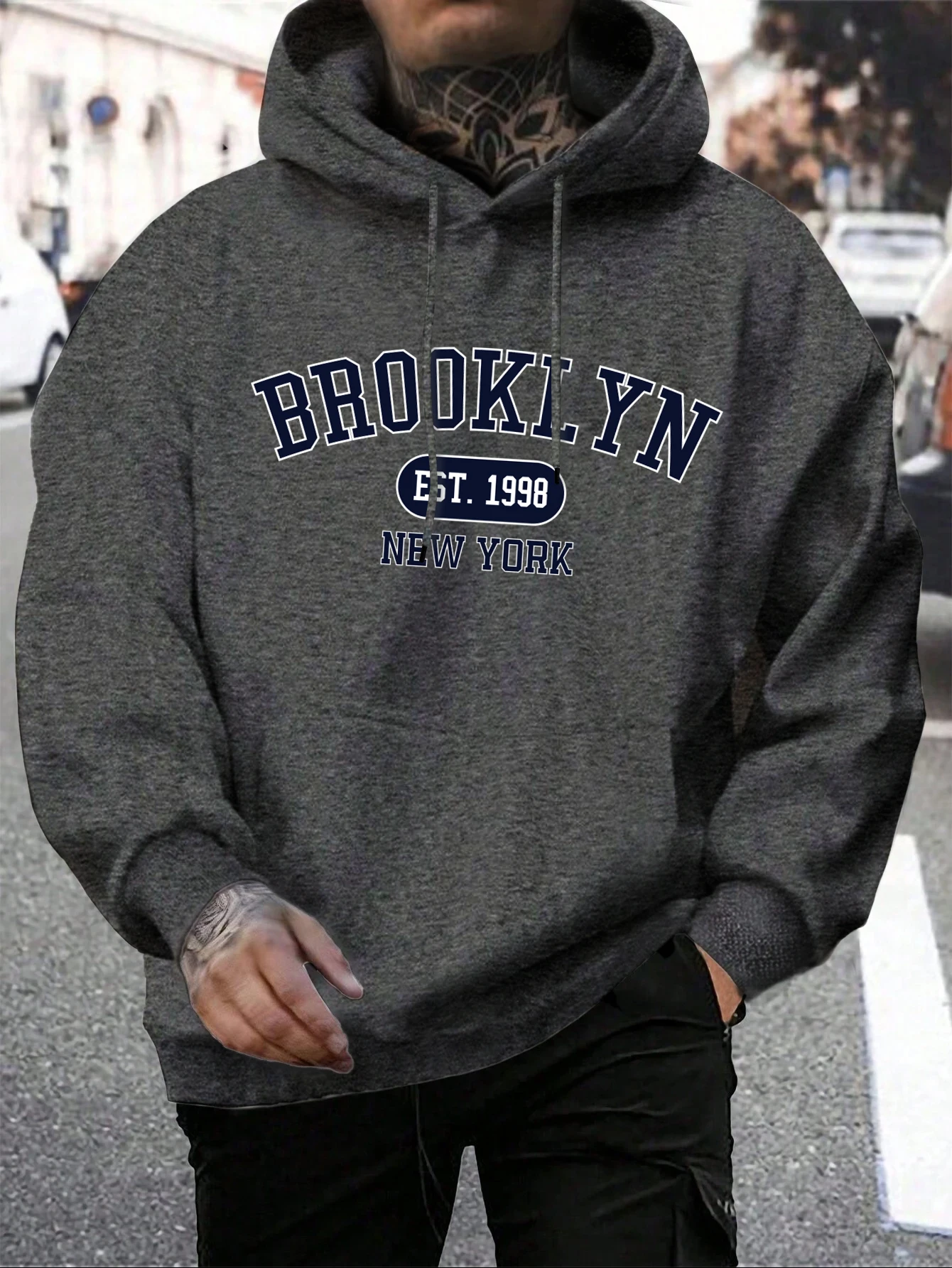 Men's Brooklyn Est 1998 New Yo - Street Fashion In New York ulasan dan harga