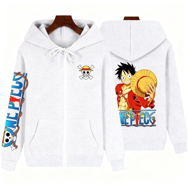 2026 Spring Anime Zip Up Pullo - Graphic Hoodie Streetwear ulasan dan harga