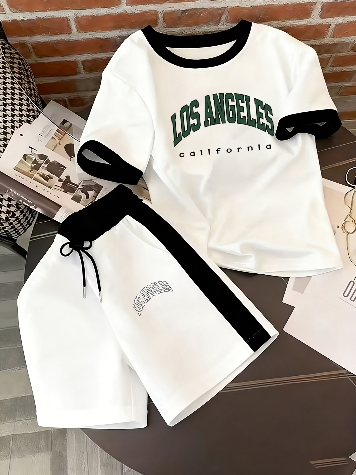 Summer American Street Fashion - Street Fashion Los Angeles ulasan dan harga