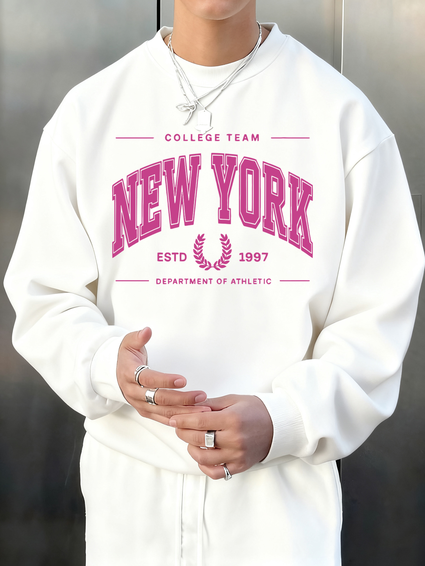 New York Estd 1997 Printed Mal - Street Fashion In New York ulasan dan harga