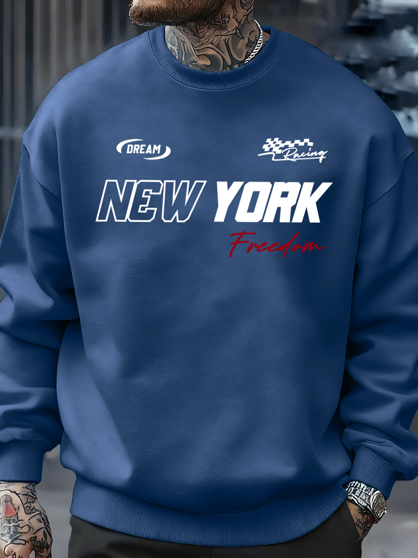 New York Dream Freedom Letter  - Street Fashion In New York ulasan dan harga