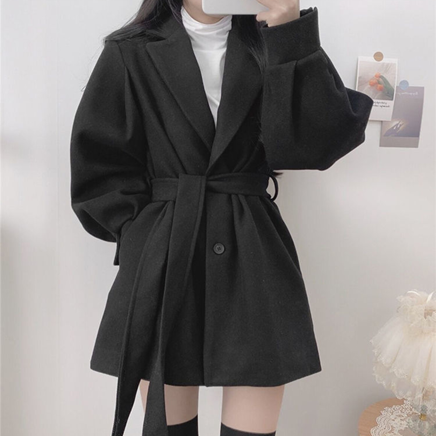 Allingentle Ivory Women's Blaz - Street Fashion Jacket ulasan dan harga