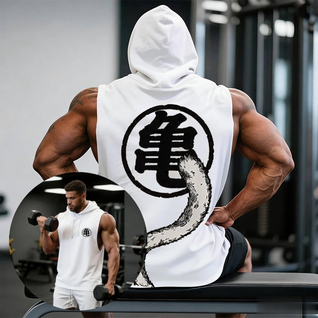 2026 Dragon Ball Anime Gym Ves - Graphic Hoodie Streetwear ulasan dan harga