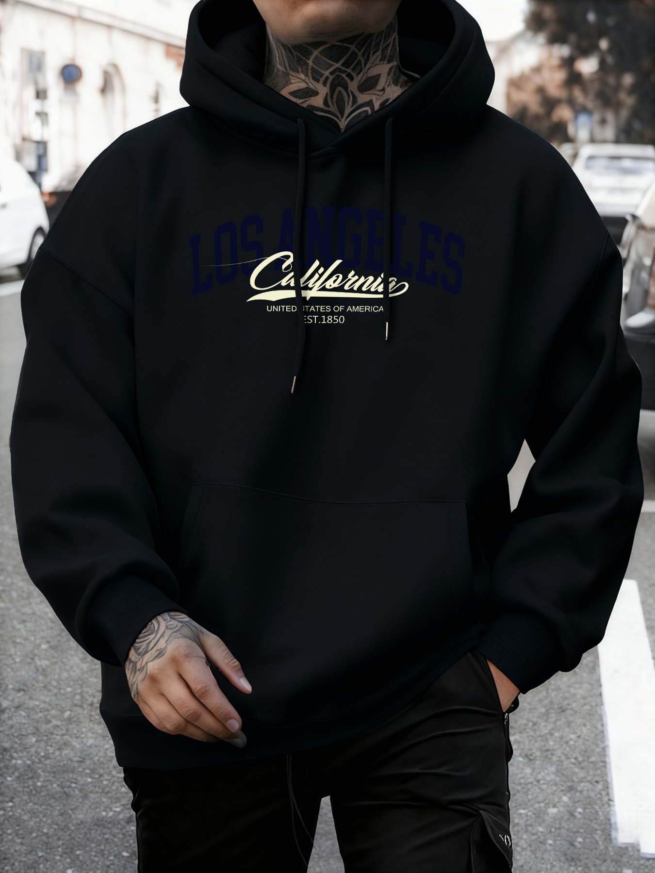 Los Angeles California Printin - Street Fashion Los Angeles ulasan dan harga
