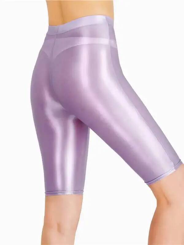 New Oil Glossy Mesh Seven Poin - Fashion Street Yoga ulasan dan harga