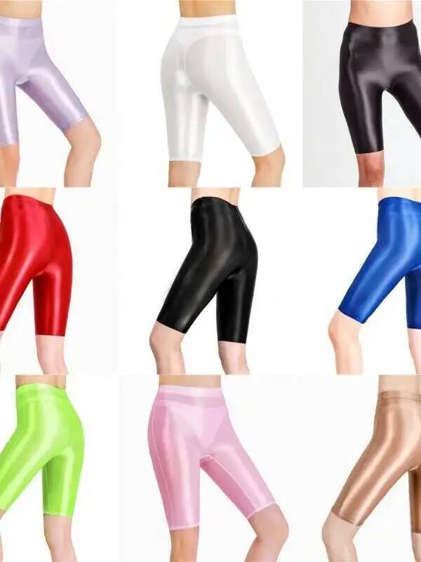 New Oil Glossy Mesh Seven Poin - Fashion Street Yoga ulasan dan harga