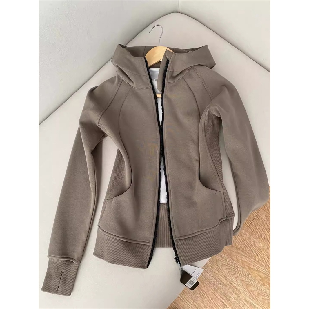 Women's Fitted Hoodie Jacket Y - Fashion Street Yoga ulasan dan harga