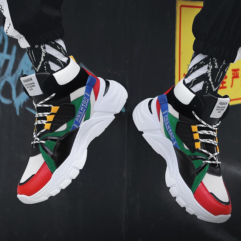 Hightop Summer Men's Sport Sho - Fashion Street Yoga ulasan dan harga