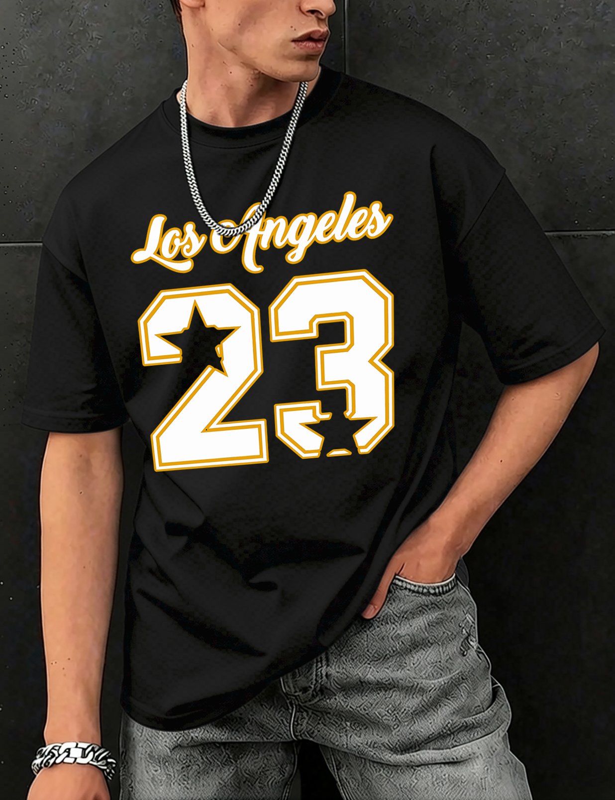 Los Angeles Number 23 Creative - Street Fashion Los Angeles ulasan dan harga