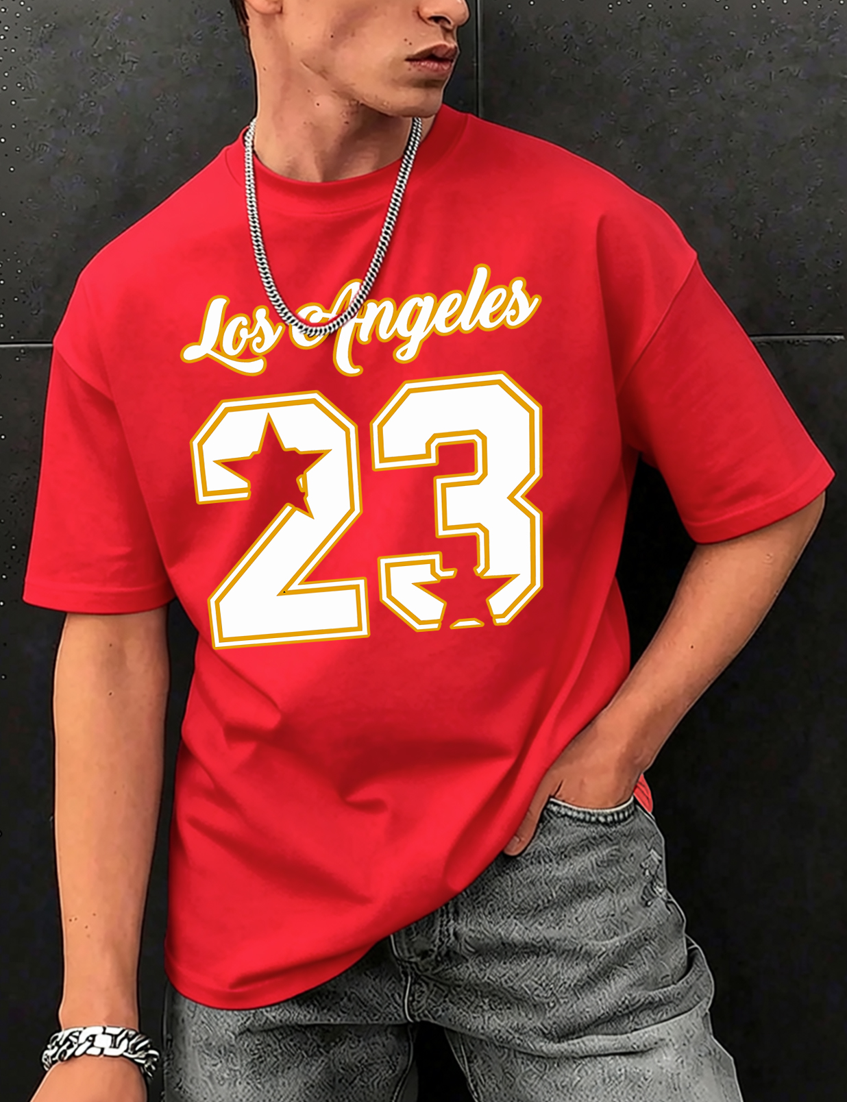 Los Angeles Number 23 Creative - Street Fashion Los Angeles ulasan dan harga