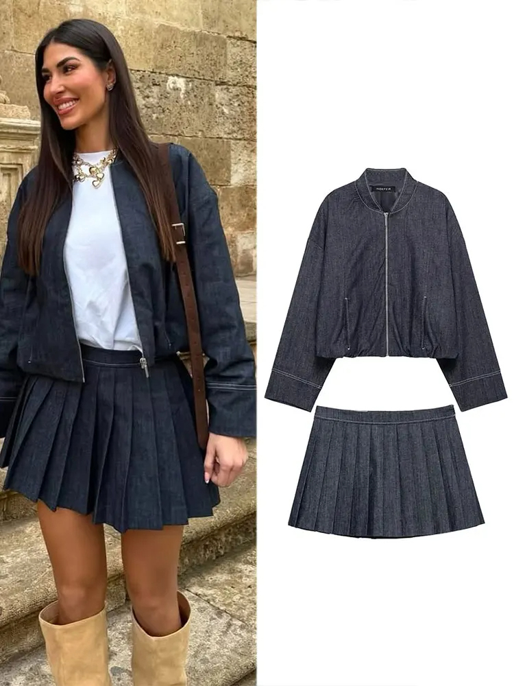 HH 2025 Women's Fashion Denim  - Street Fashion Jacket ulasan dan harga