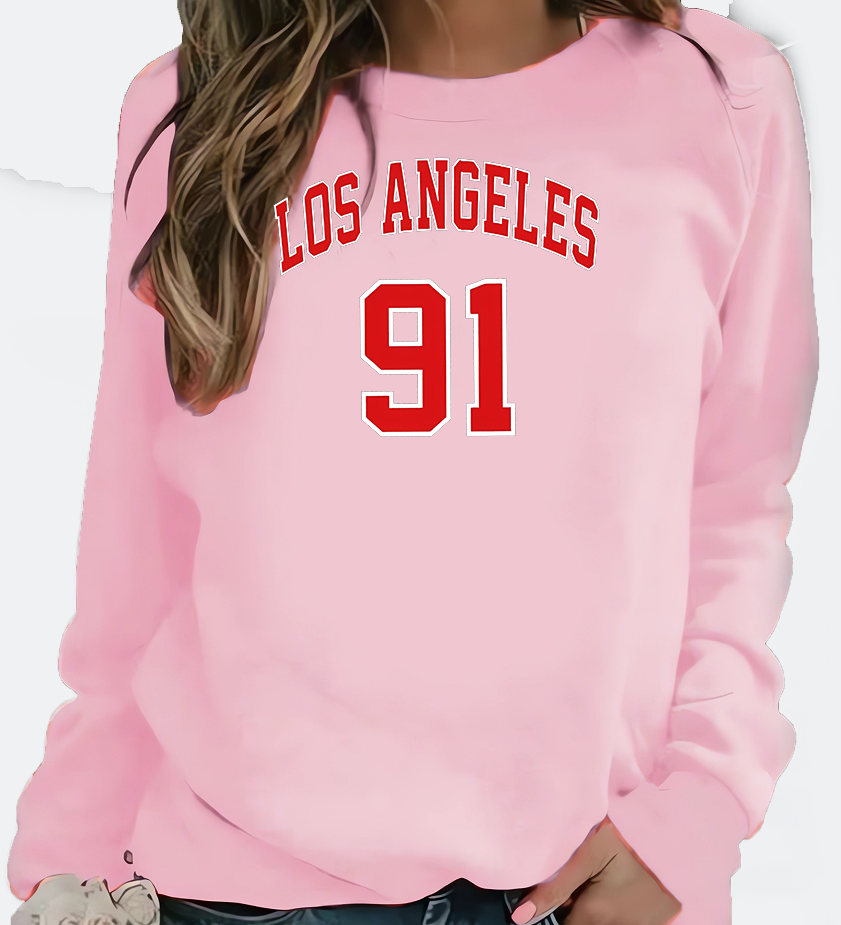Women's European Los Angeles L - Street Fashion Los Angeles ulasan dan harga