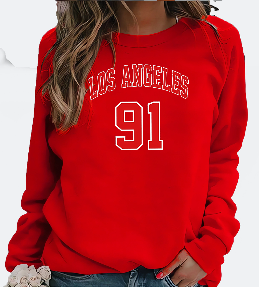 Women's European Los Angeles L - Street Fashion Los Angeles ulasan dan harga