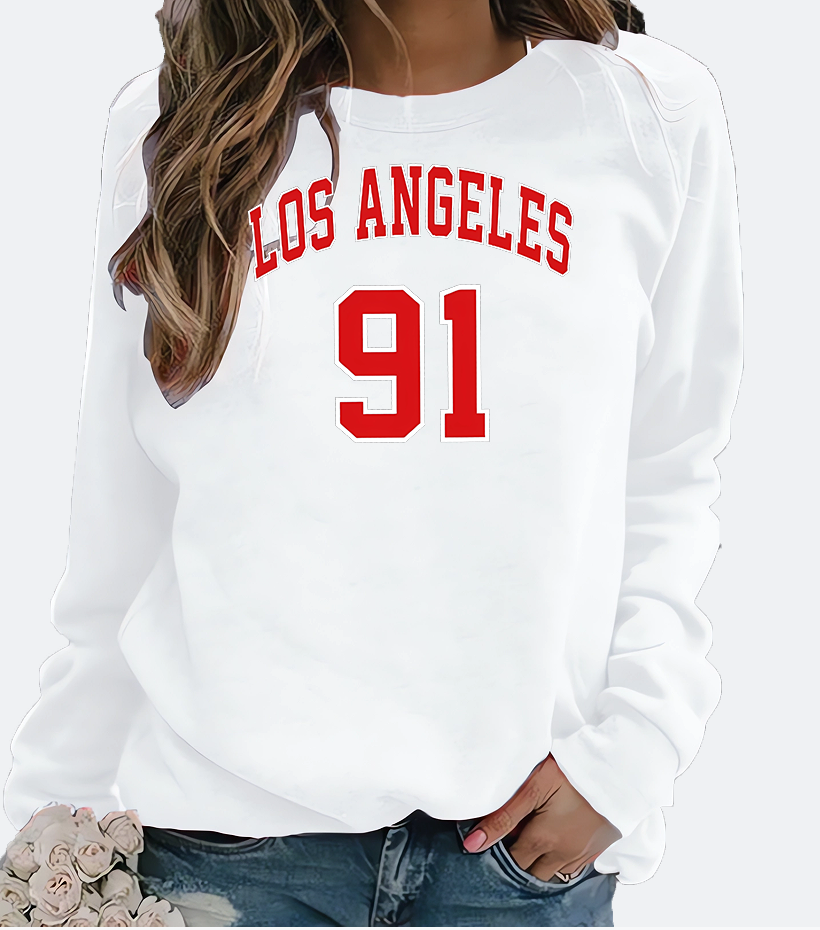 Women's European Los Angeles L - Street Fashion Los Angeles ulasan dan harga