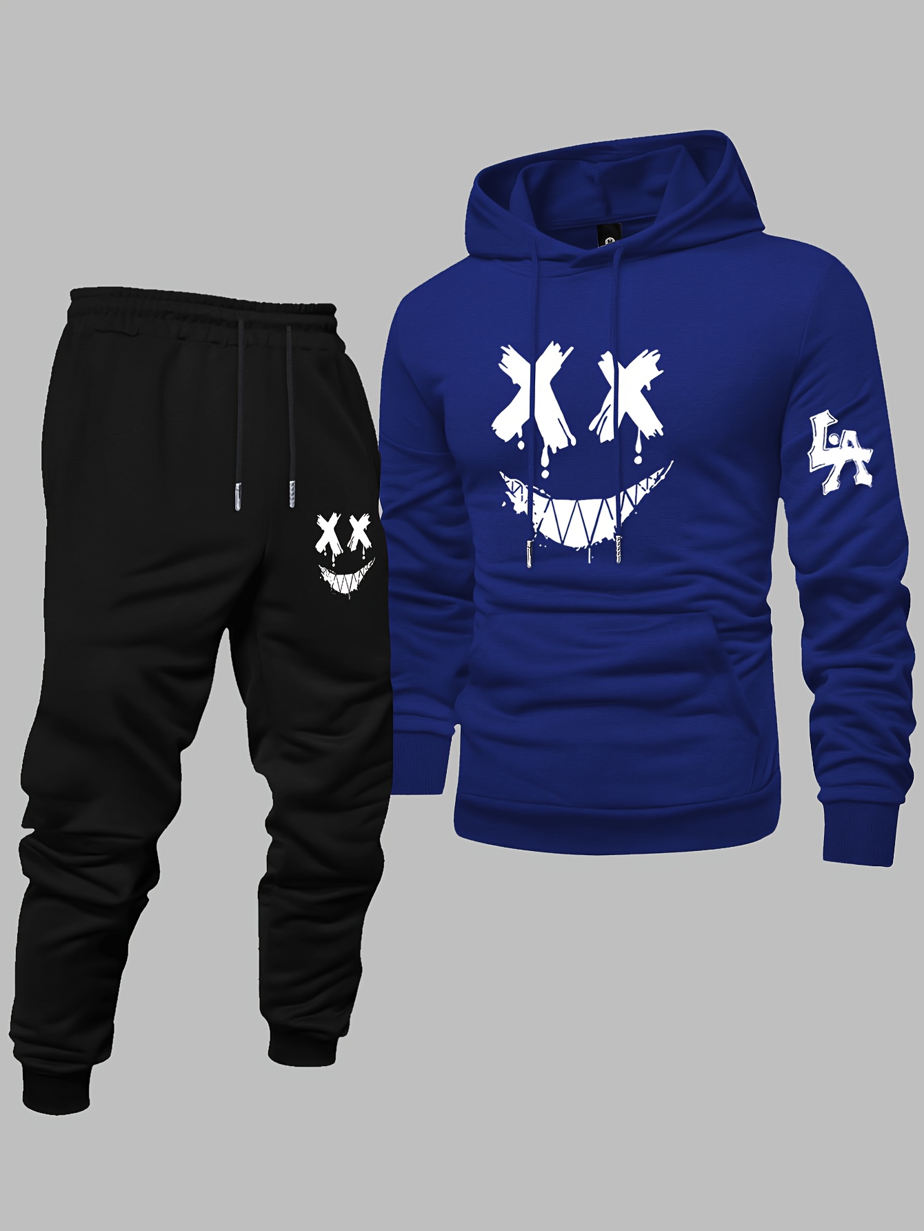 2026 Men Trendy Streetwear Tra - Graphic Hoodie Streetwear ulasan dan harga