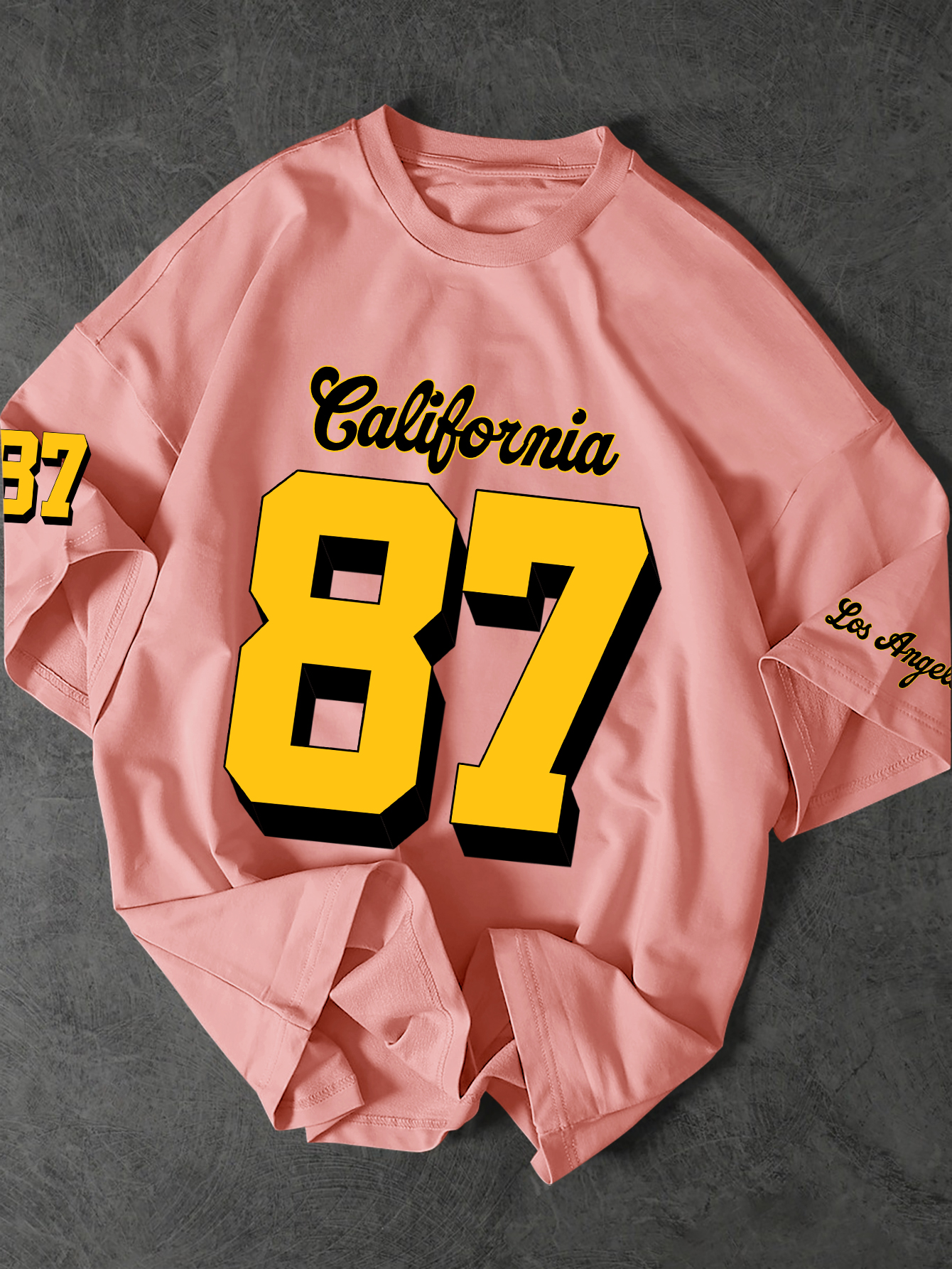 Men's American Retro Californi - Street Fashion Los Angeles ulasan dan harga