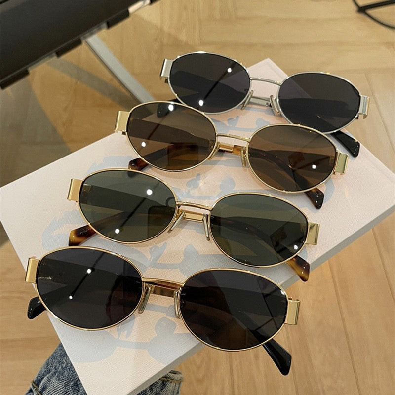 Sunglasses Fashion Oval Sungla - Street Fashion Photoshoot ulasan dan harga