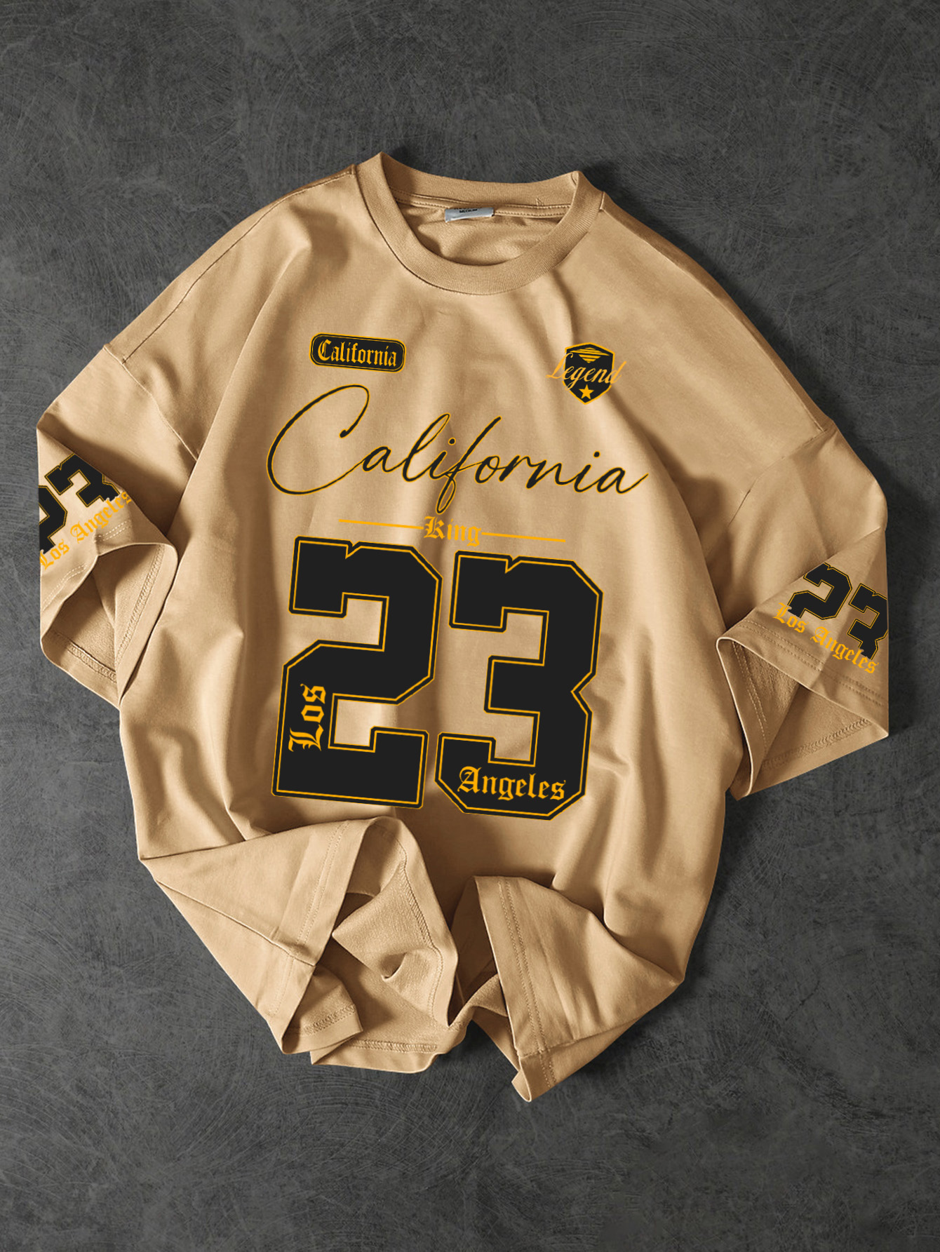 Men's American Retro Californi - Street Fashion Los Angeles ulasan dan harga