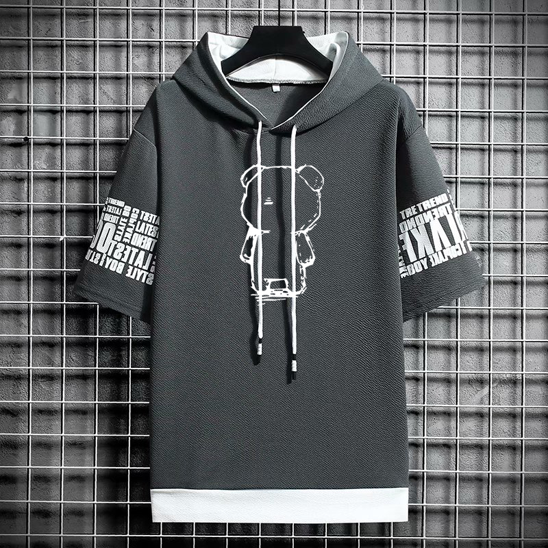 T Shirt for Men Clothing Stree - Graphic Hoodie Streetwear ulasan dan harga