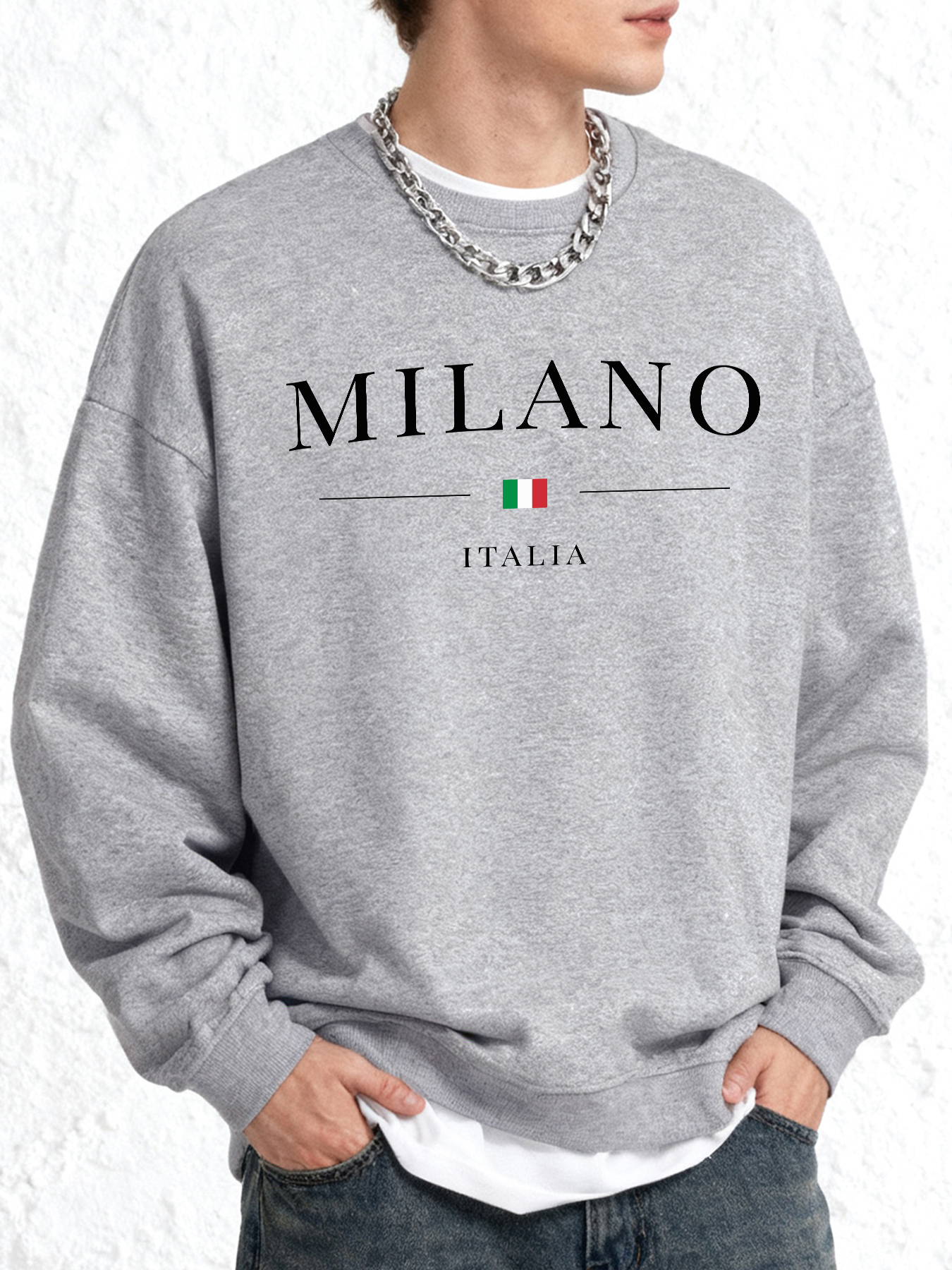 Italia Milano City Printed Man - Street Fashion Milano ulasan dan harga