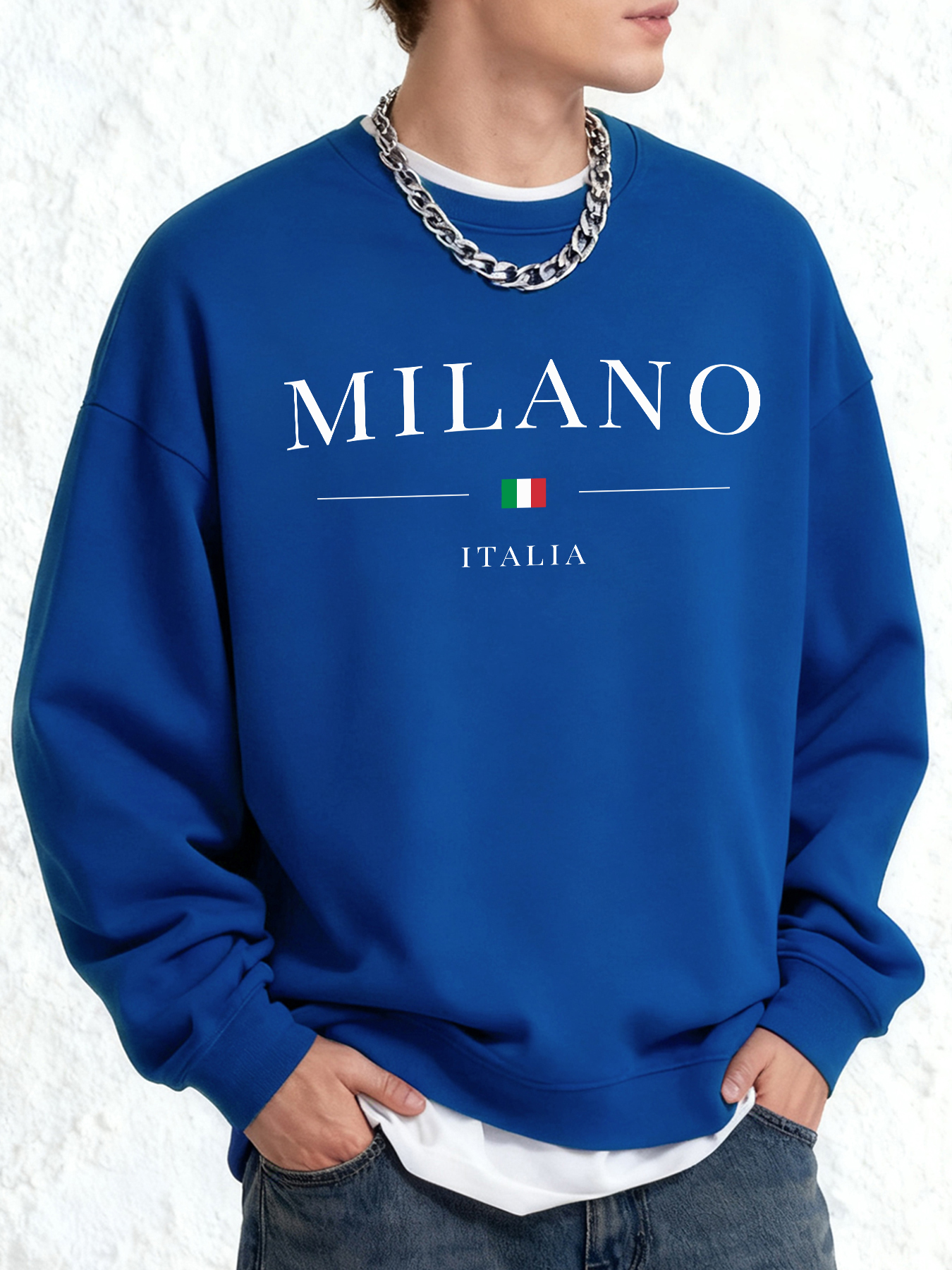 Italia Milano City Printed Man - Street Fashion Milano ulasan dan harga